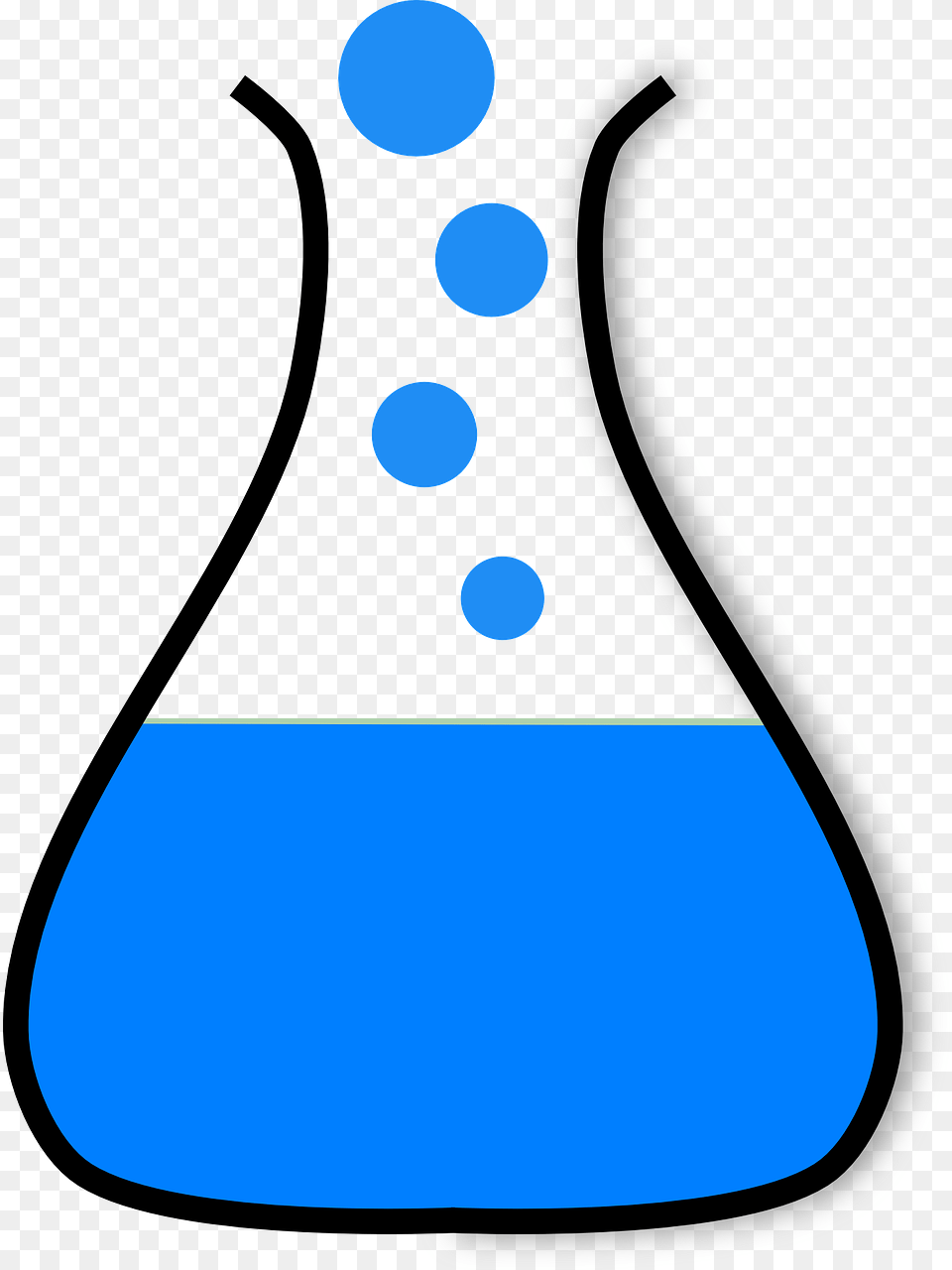 Erlenmeyer Flask Chemistry Flask Chemical Glass Transparent Chemistry Clipart, Jar, Accessories, Bag, Handbag Free Png Download
