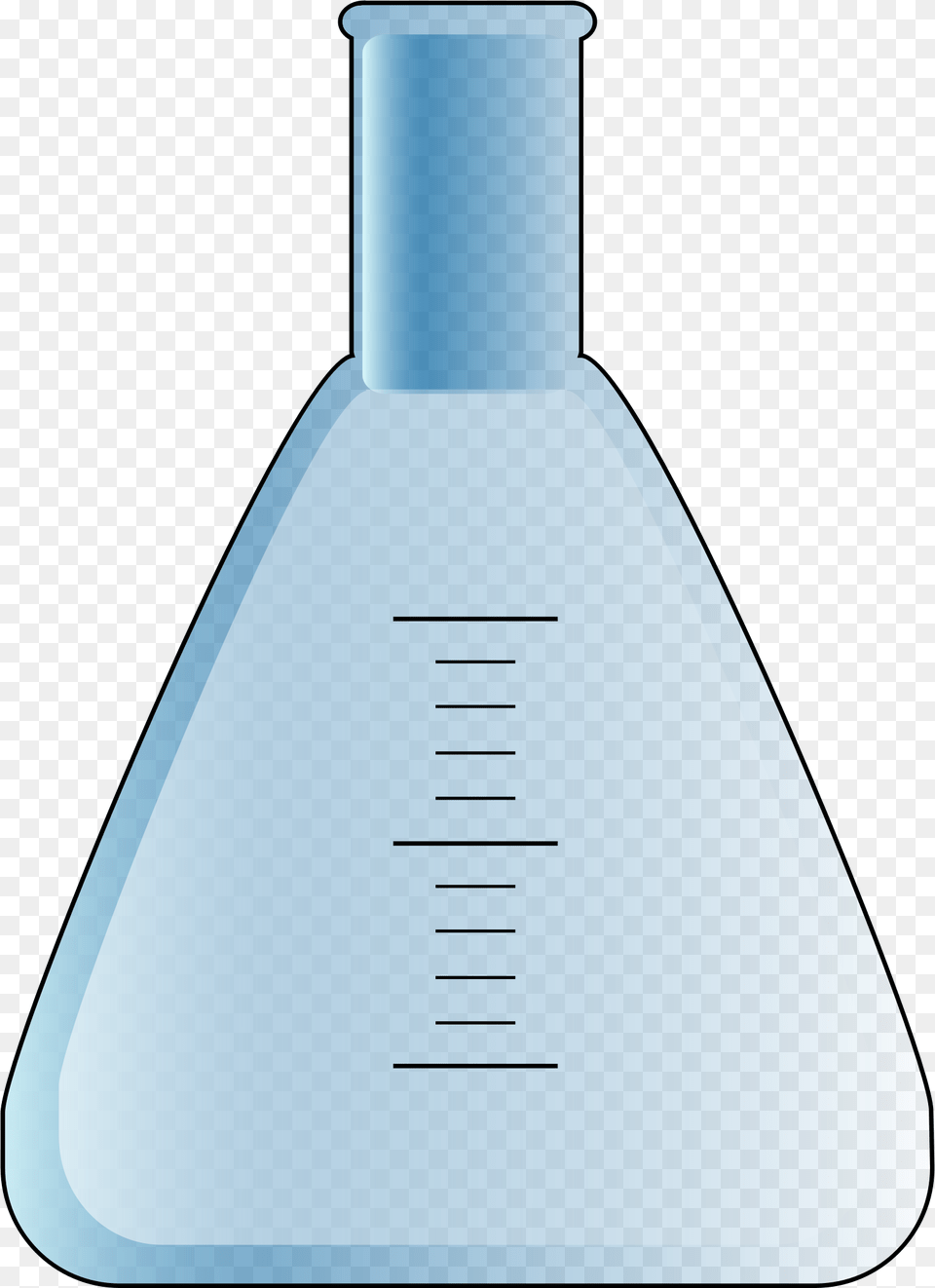Erlenmeyer Flasks Objetos De Qumica, Bottle, Cone, Cup, Smoke Pipe Png Image