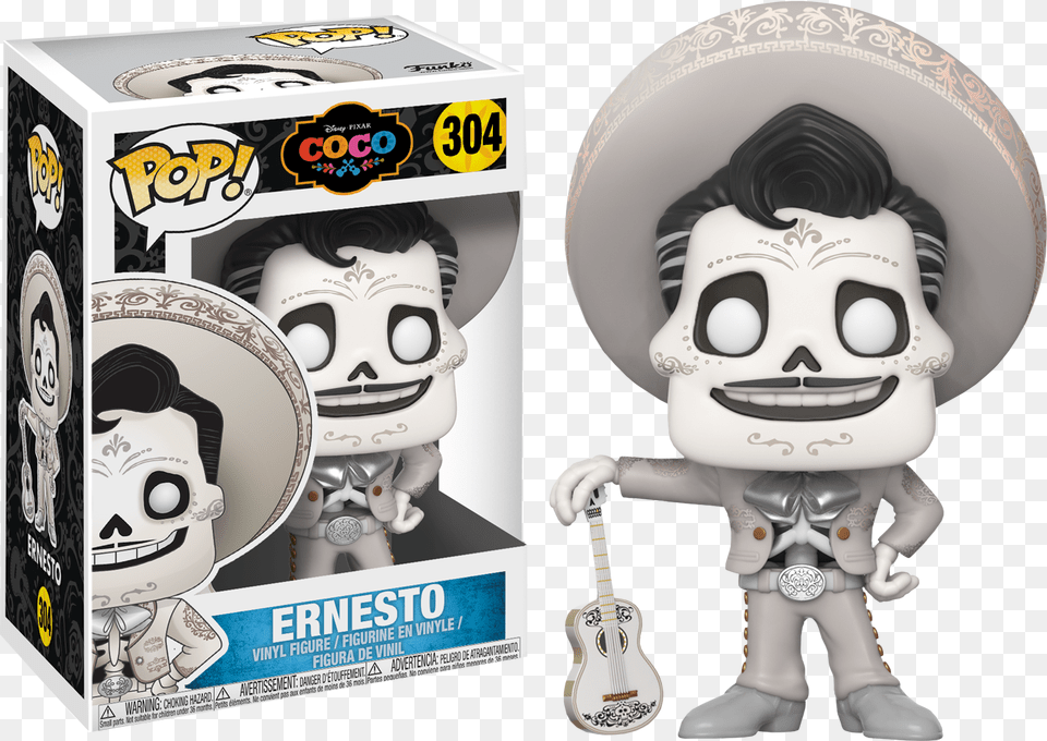 Ernesto Coco Funko Pop, Baby, Person, Guitar, Musical Instrument Png