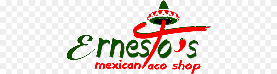 Ernestos Logo V2 Ernesto Taco Shop, Clothing, Hat, Sombrero Free Png