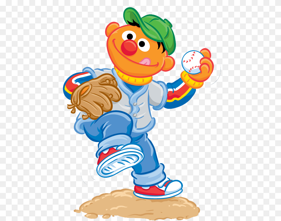 Ernie 02 Sesame Street Muppets Big Bird 1st Year Ernie Sesame Street Games Clip Art, Nature, Outdoors, Snow, Snowman Png Image