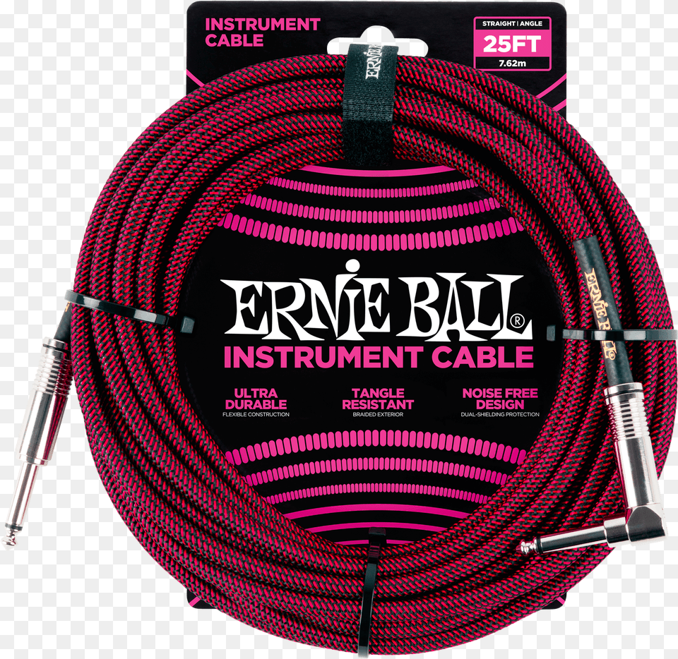 Ernie Ball Braided Guitar Cable, Hose Free Png