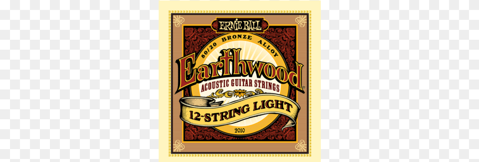 Ernie Ball Earthwood 12 String Light Ernie Ball 2067 Earthwood 8020 Bronze Mandolin Light, Advertisement, Poster, Ketchup, Food Png Image