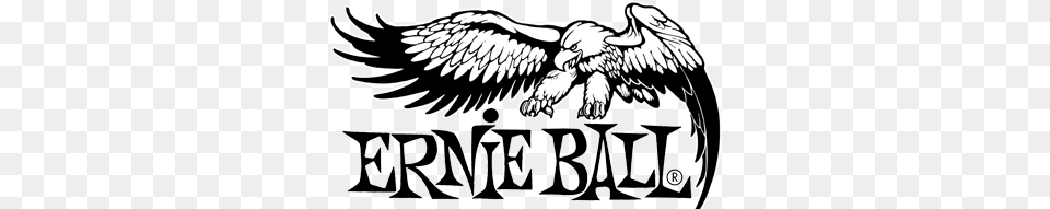 Ernie Ball Slinky Cobalt Electric Guitar Strings Ernie Ball Eagle Logo, Animal, Bird, Fish, Sea Life Free Png Download