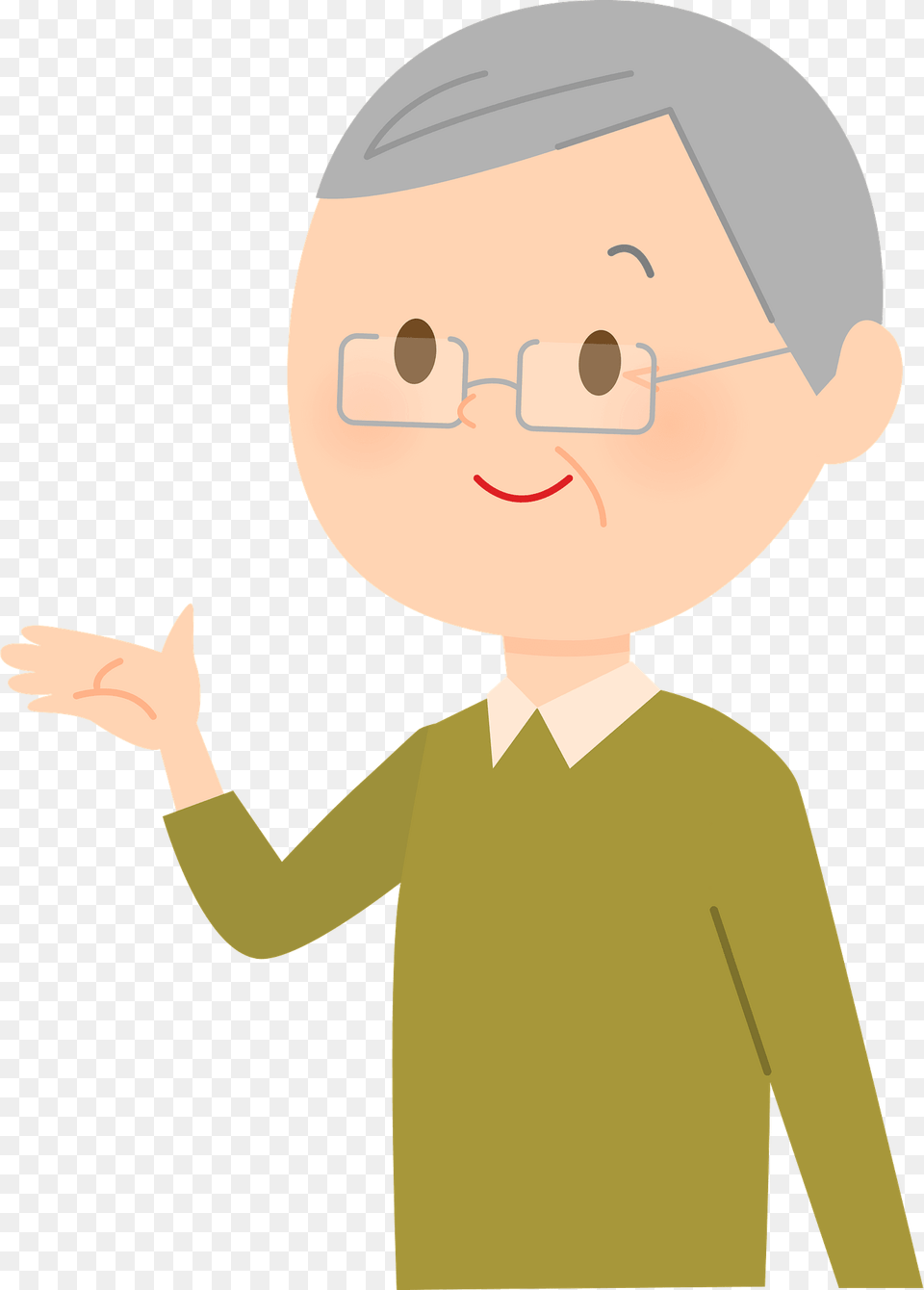 Ernie Senior Man Acting As Guide Clipart, Smoke Pipe, Cartoon, Person, Elf Png