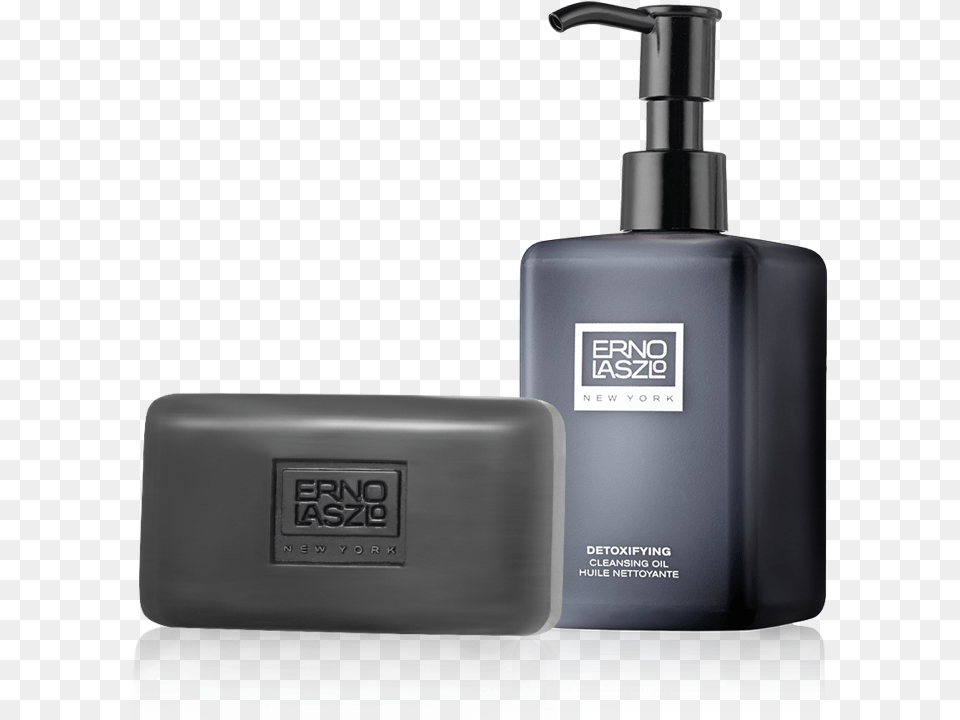 Erno Laszlo Detoxifying Double Cleanse Travel Set, Bottle, Cosmetics, Perfume, Aftershave Png Image