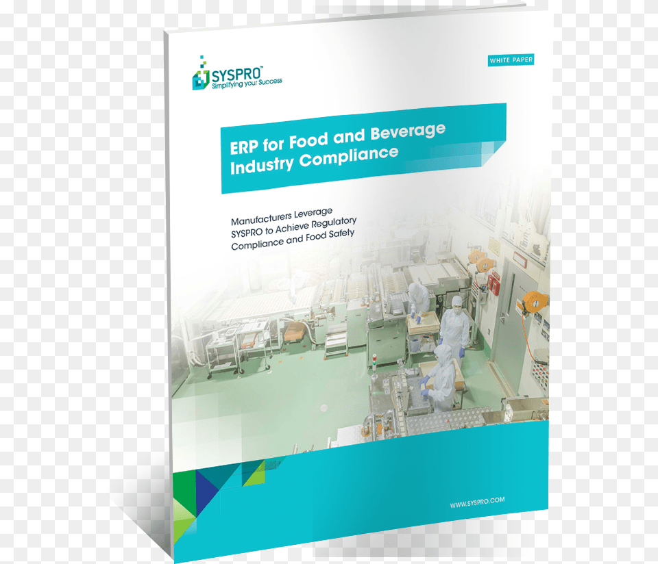 Erp For Food And Beverage Compliance White Paper Brochure, Advertisement, Hospital, Building, Poster Png Image