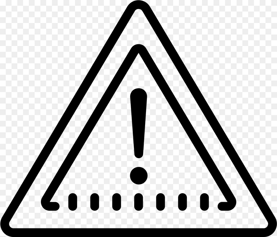 Error Icon Alert Vector No Background, Gray Png Image