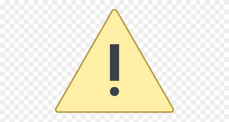 Error Warning Symbol Icon Of Responsive Office Icons, Triangle, Sign Free Png Download