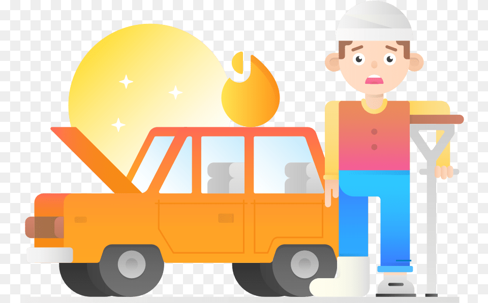 Errorcarcar Washaccidentvector Illustration, Hardhat, Helmet, Clothing, Person Png