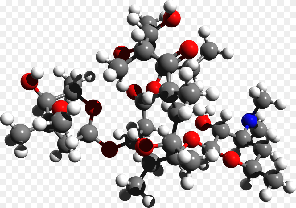 Erythromycin 3d Structure Erythromycin Molecular Structure 3d, Accessories, Sphere, Chandelier, Lamp Png Image