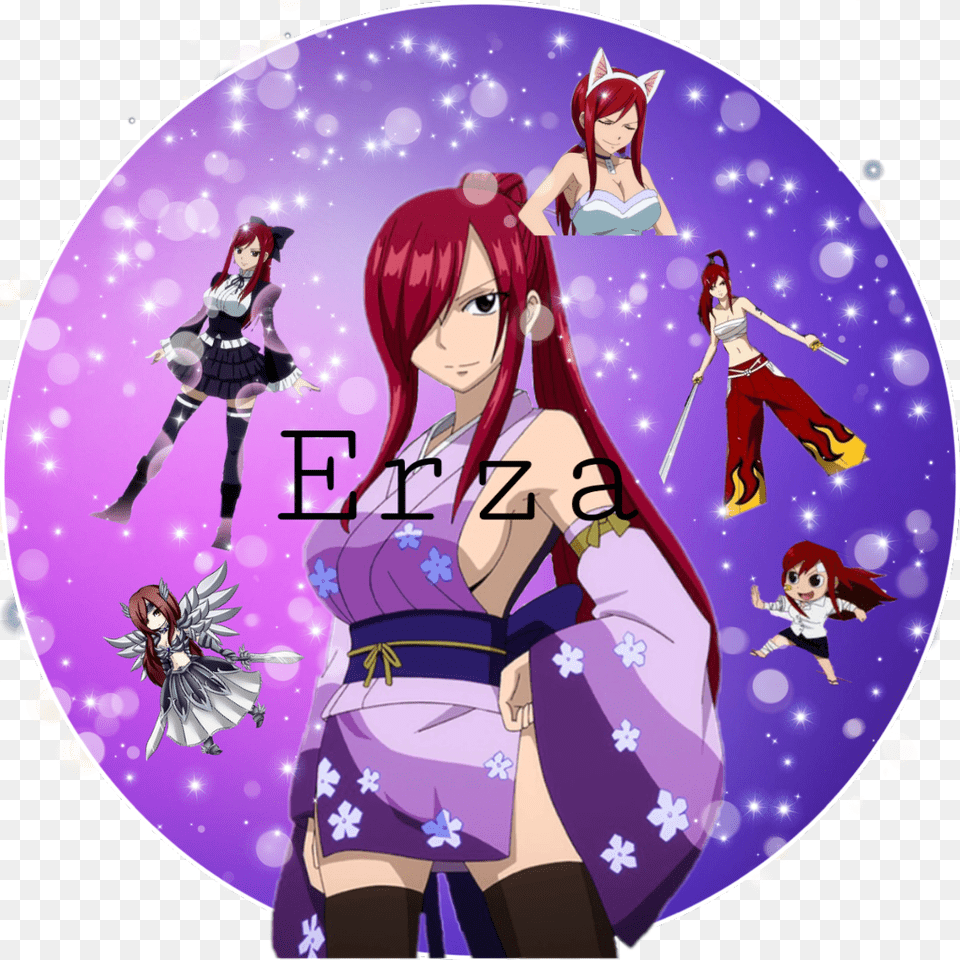 Erza Fairy Tail Erza Scarlet, Publication, Book, Comics, Adult Free Png Download
