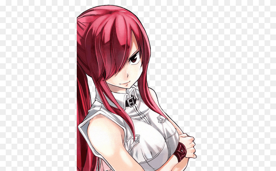 Erza I Have To Say Erza Scarlet Anime Girl, Book, Comics, Manga, Publication Png
