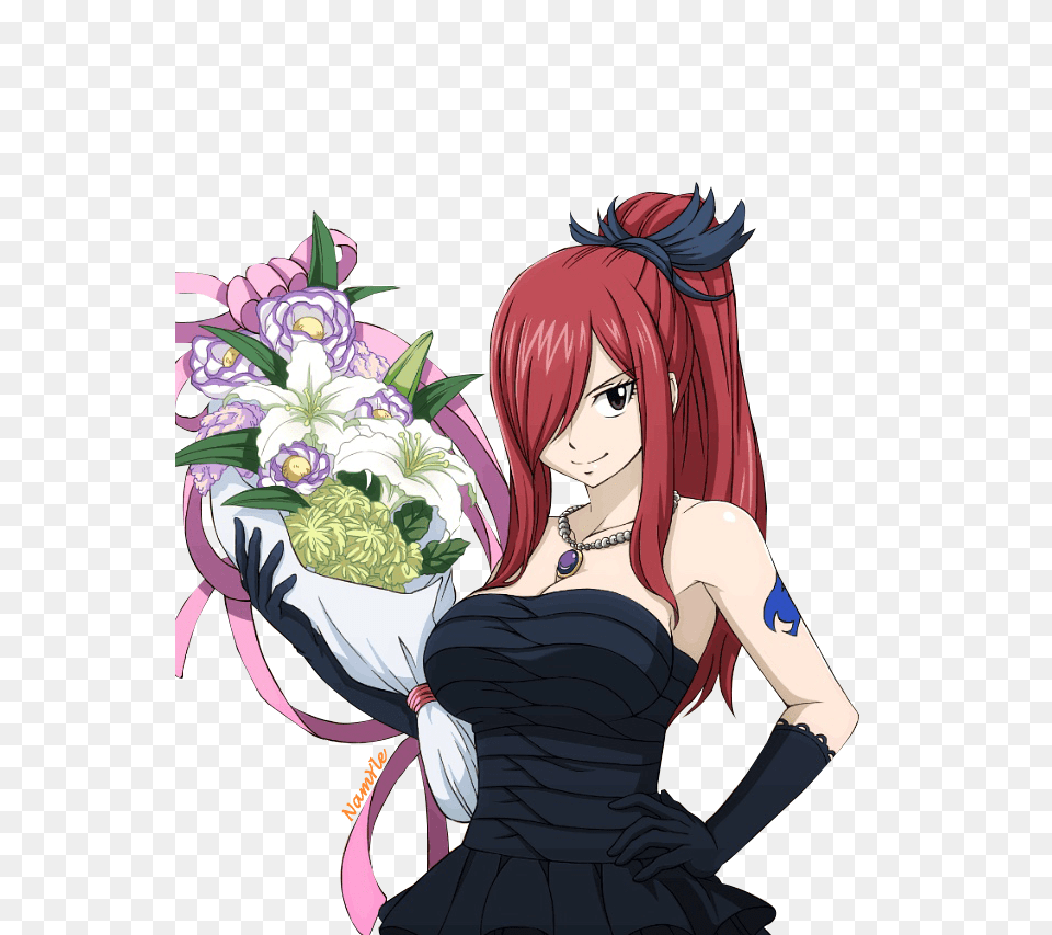 Erza Scarlet, Book, Comics, Publication, Manga Free Png Download