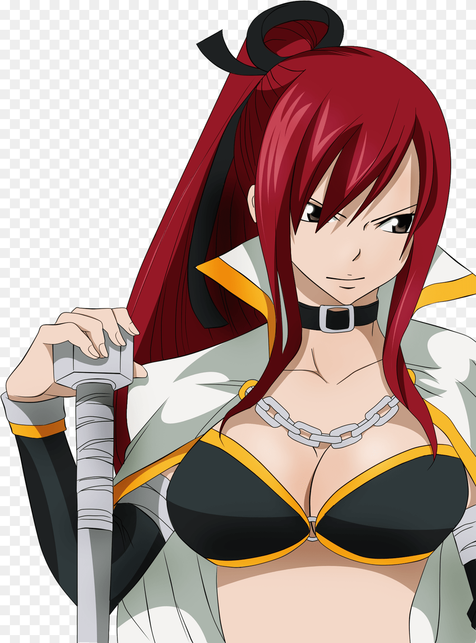 Erza Scarlet Fairy Tail Sexy, Publication, Book, Comics, Adult Free Transparent Png