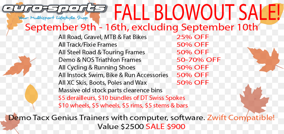 Es Fall Blowout Sale Web Banner Lifestyle, Leaf, Plant, Advertisement, Tree Png