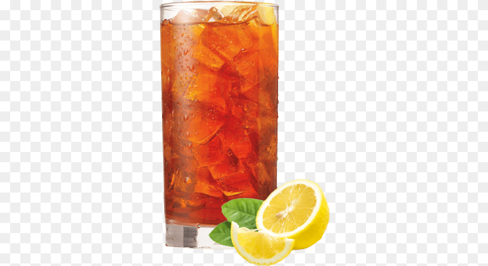 Es Lemon Tea Cup Of Iced Tea, Produce, Plant, Orange, Fruit Png Image