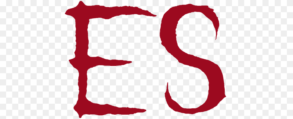 Es Logo, Maroon Free Transparent Png