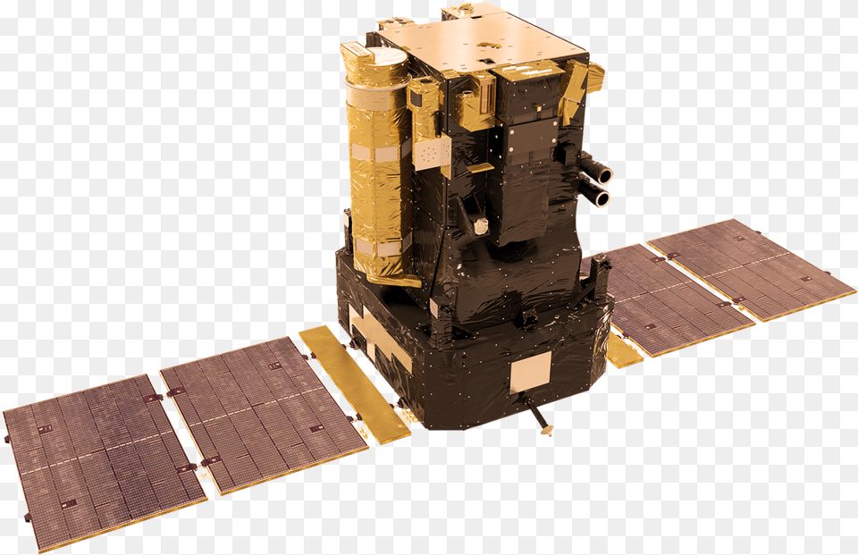 Esa Soho Front View Transparent Background Space Probe White Background, Astronomy, Outer Space Free Png