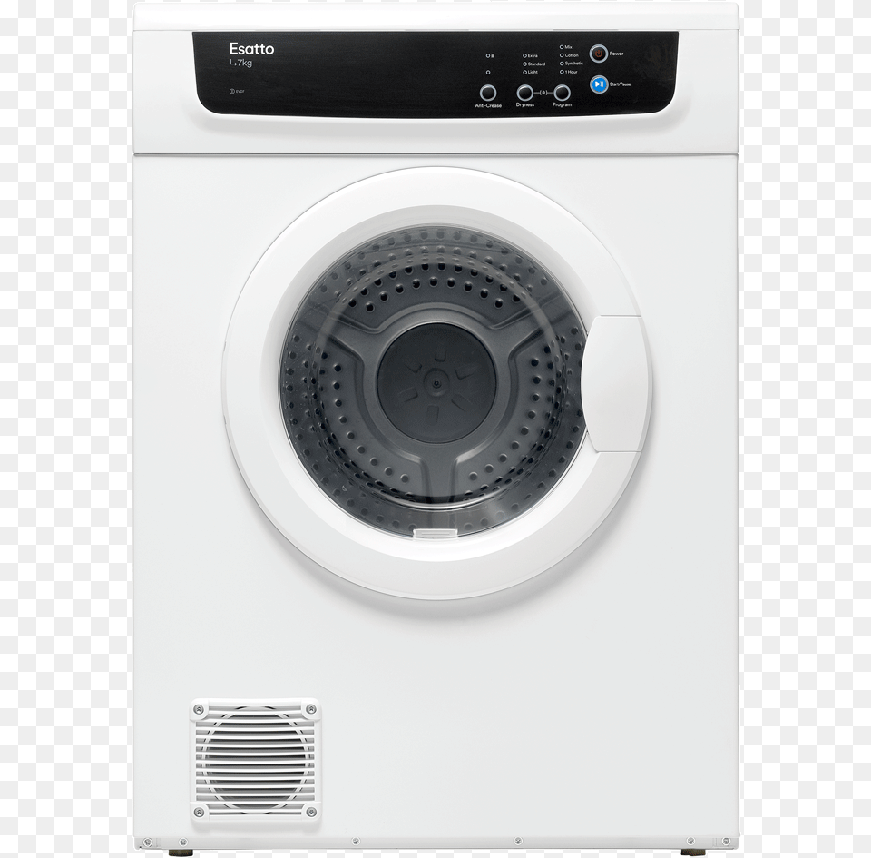 Esatto Evd7 7kg Vented Dryer, Appliance, Device, Electrical Device, Washer Png Image