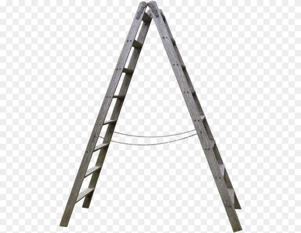Escalera Ladder, Triangle, Utility Pole, Wood, Outdoors Free Transparent Png