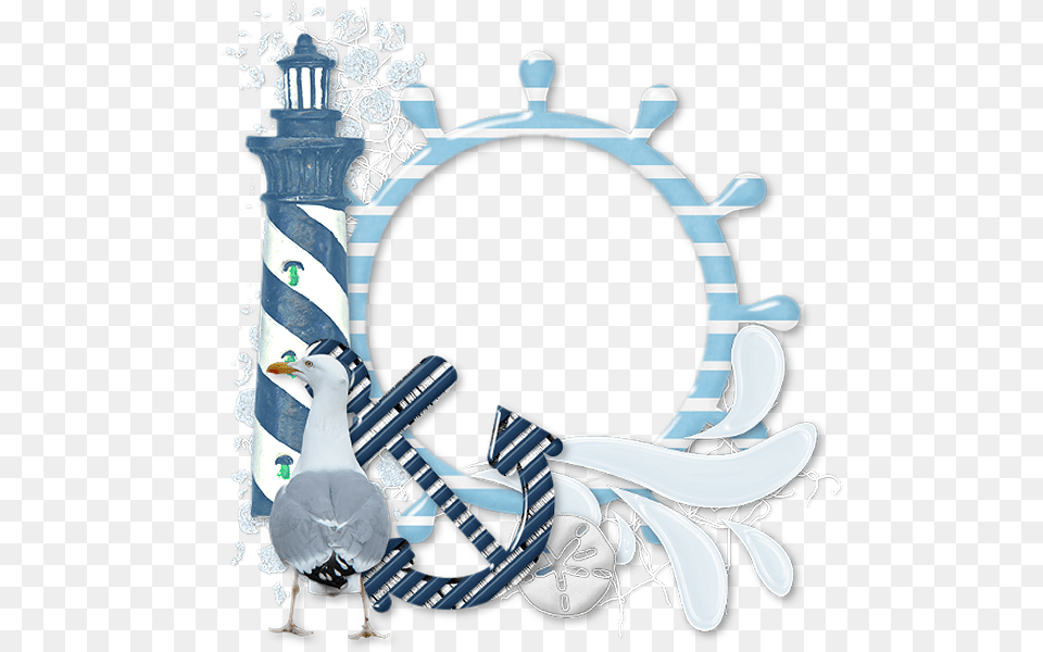 Escape From Reality Nautical Frames Tranparent, Animal, Bird Free Png Download