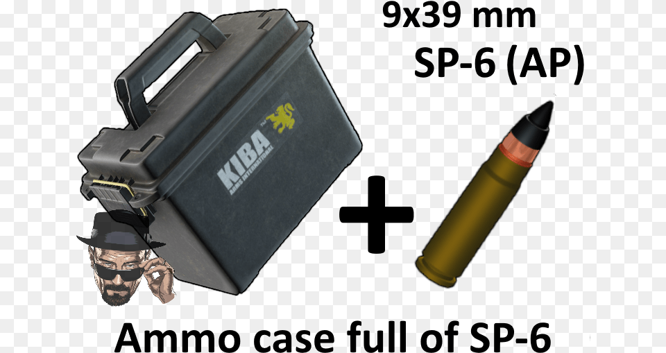 Escape From Tarkov Bullet, Ammunition, Weapon, Adult, Male Free Png