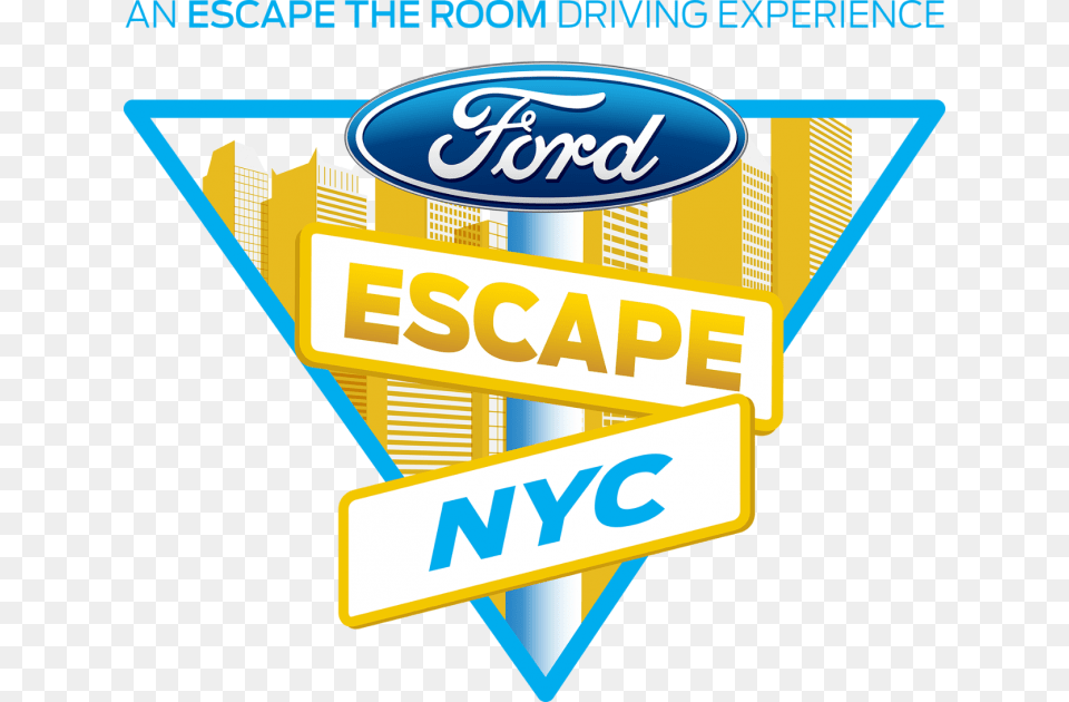 Escape New York Escape The Room Driving Experience, Advertisement, Logo, Poster, Scoreboard Free Png