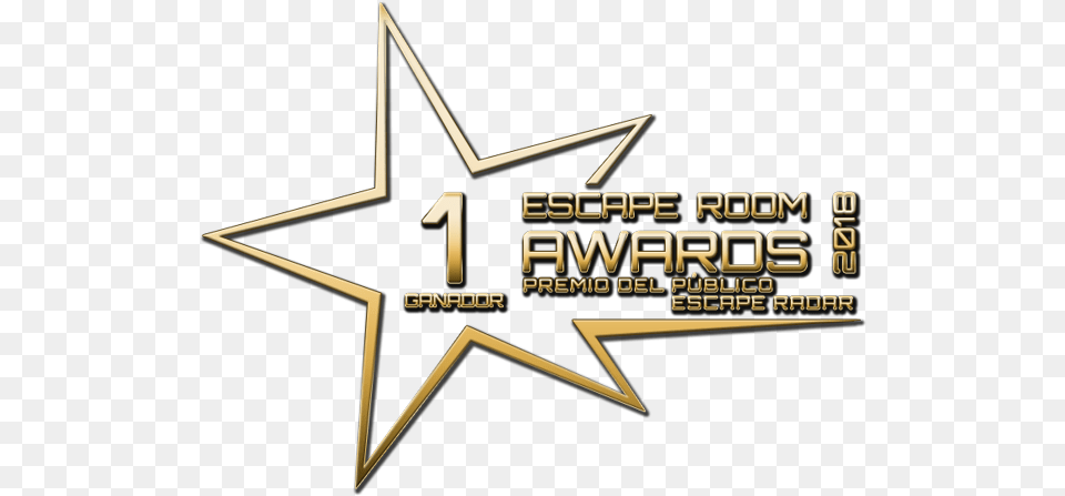 Escape Room Awards 2018, Star Symbol, Symbol Png Image