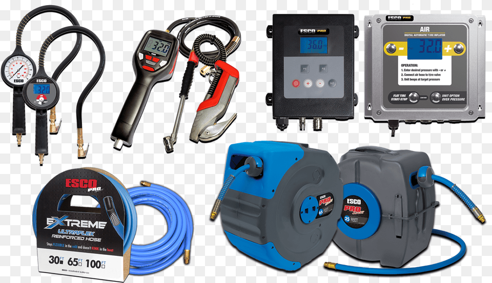Esco Tire Inflation Products Machine Tool, Computer Hardware, Electronics, Hardware, Screen Free Png Download