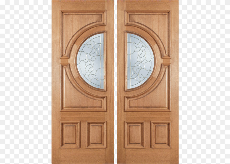 Escon Philippine Mahogany With Raised Moulding On One One Side Wooden Door, Architecture, Building, French Door, House Png Image