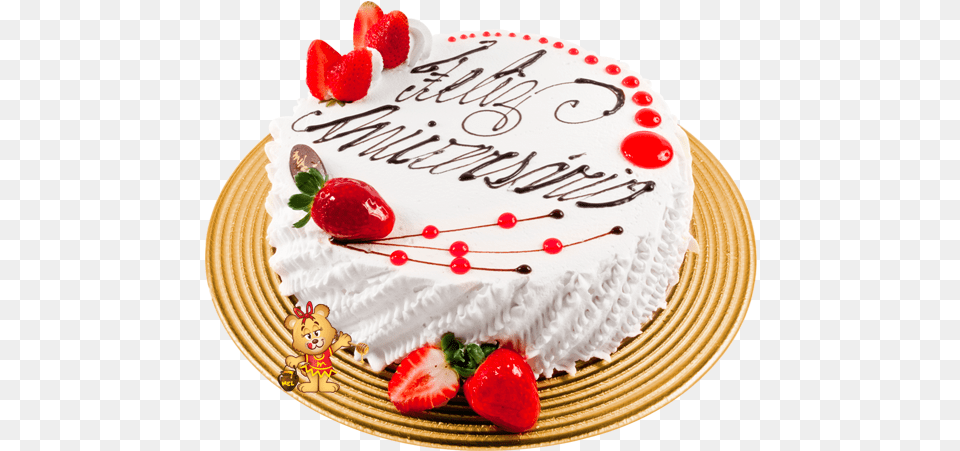 Escrito Feliz Aniversrio Bolo Escrito Feliz Aniversrio, Food, Birthday Cake, Cake, Cream Free Png Download
