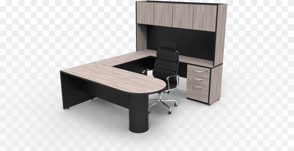 Escritorio Ejecutivo Of0018 Escritorios De Melamina En L, Desk, Furniture, Table, Chair Png