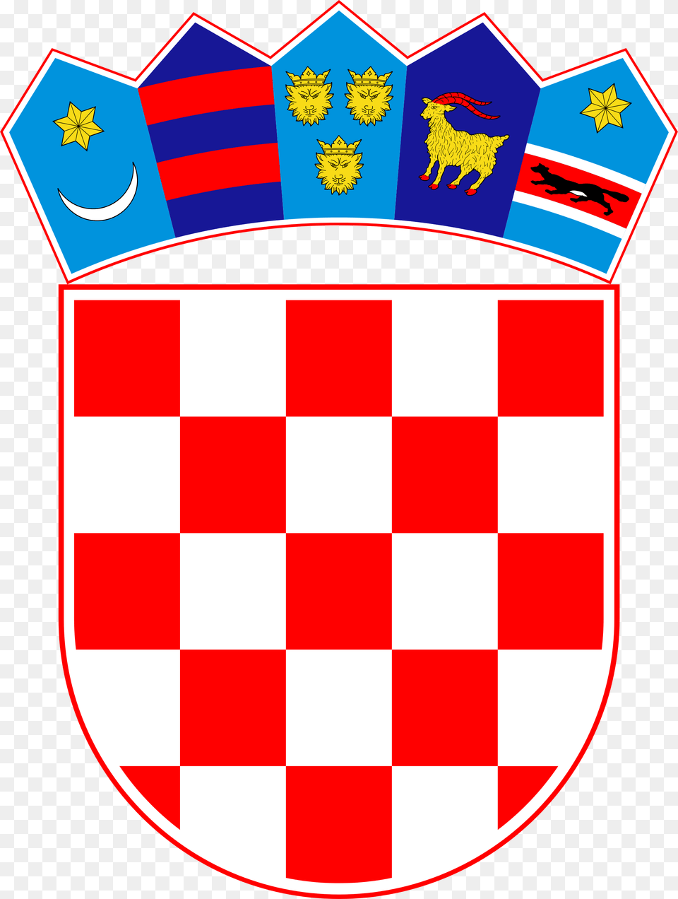 Escudo Bandera De Croacia, Armor, Shield Free Png Download