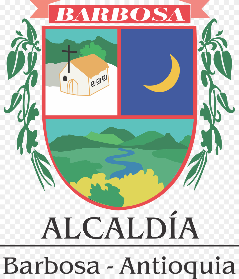 Escudo Barbosa Alcaldia De Barbosa, Logo, Astronomy, Moon, Nature Png