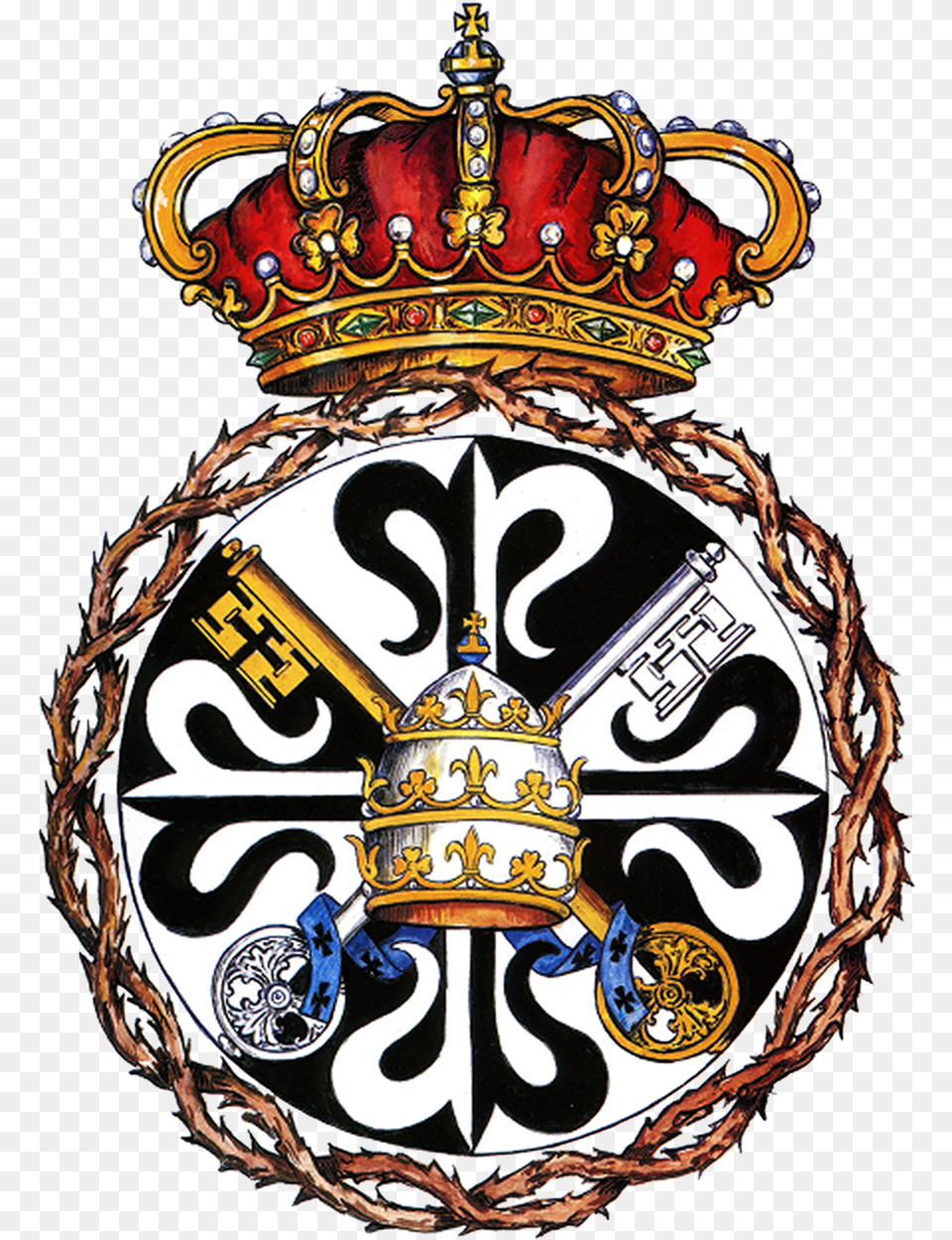Escudo Basilica Esperanza Malaga, Badge, Emblem, Logo, Symbol Png Image