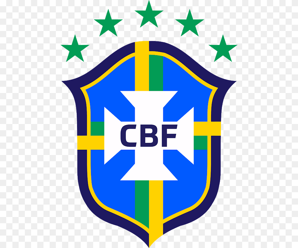Escudo Cbf Brazilian Football Confederation, Armor, Flag, Symbol, Logo Free Png Download