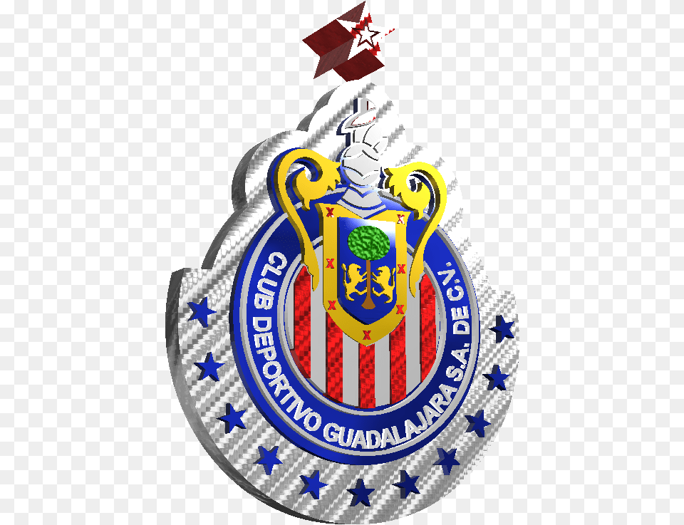 Escudo Chivas Chivas De Guadalajara, Badge, Logo, Symbol Free Transparent Png