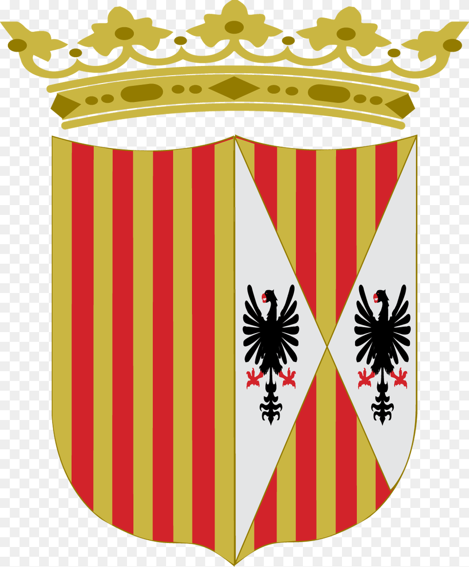 Escudo Corona De Aragon Y Sicilia, Armor, Emblem, Symbol Png Image