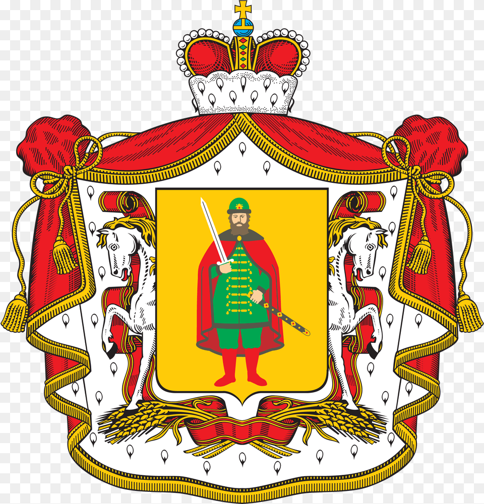 Escudo De Armas De La Regin De Riazn Portugal Royal Coat Of Arms, Adult, Male, Man, Person Free Png Download