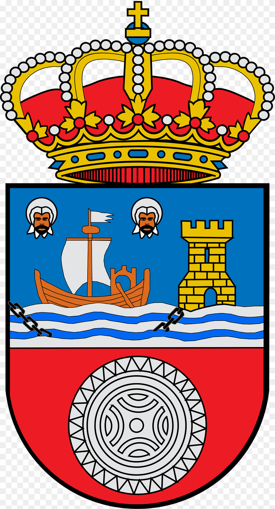 Escudo De Cantabria Oficial Clipart, Emblem, Symbol, Person, Face Free Png