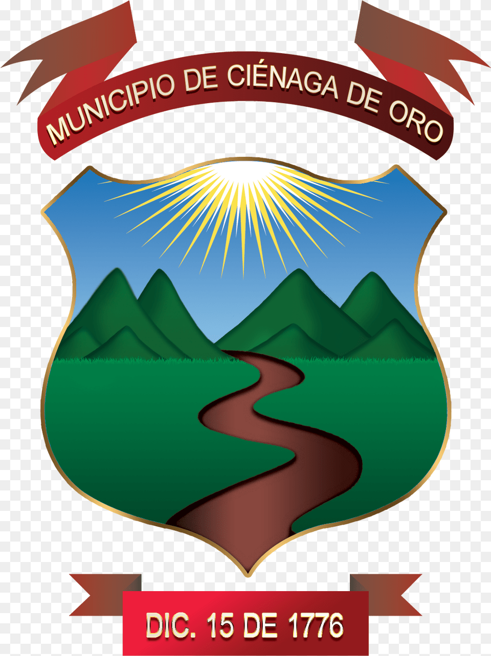 Escudo De Cienaga De Oro Escudo De Cienaga De Oro Cordoba, Logo, Symbol, Person, Outdoors Free Transparent Png
