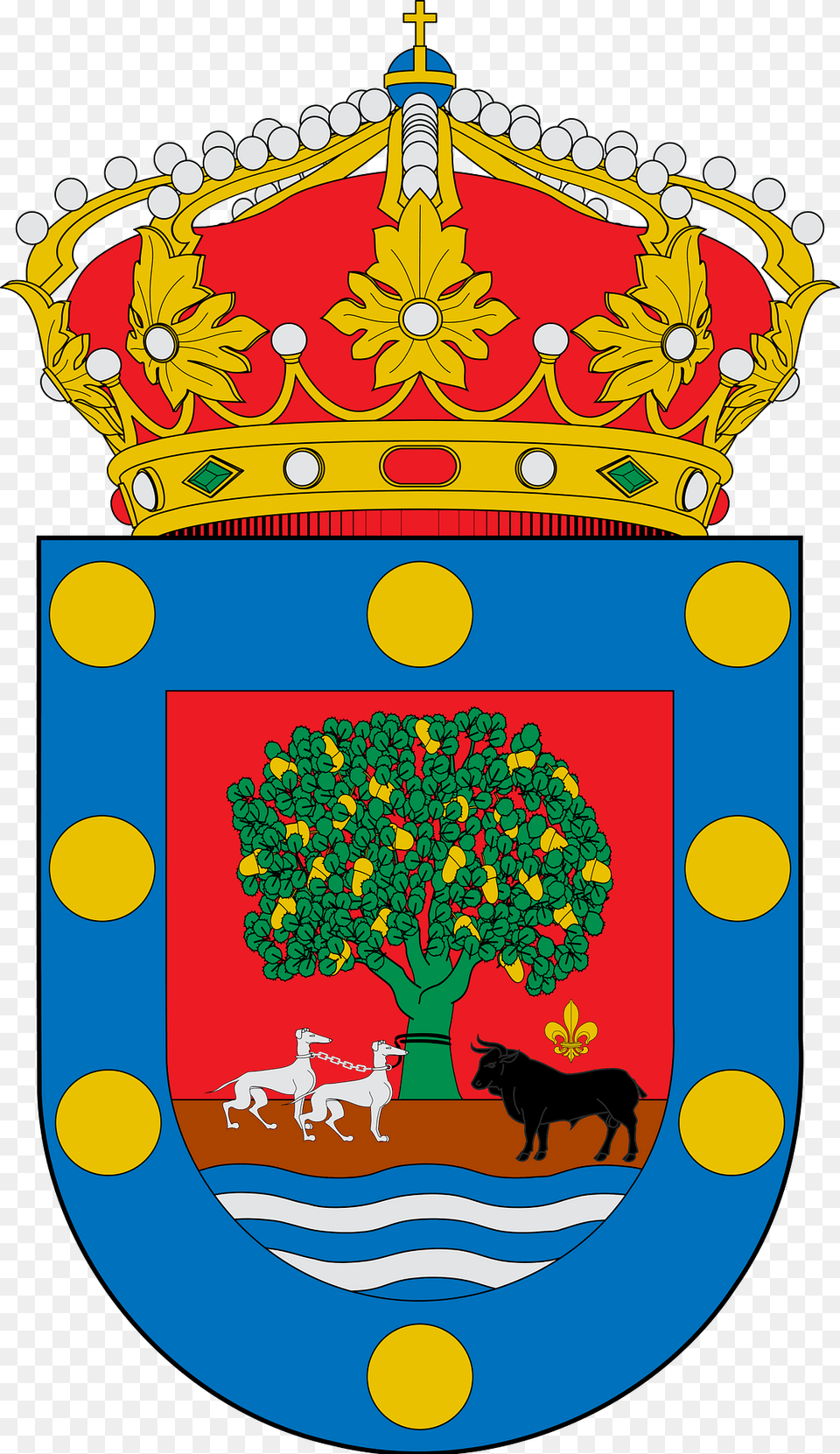 Escudo De Encinas De Esgueva Clipart, Animal, Canine, Dog, Mammal Png