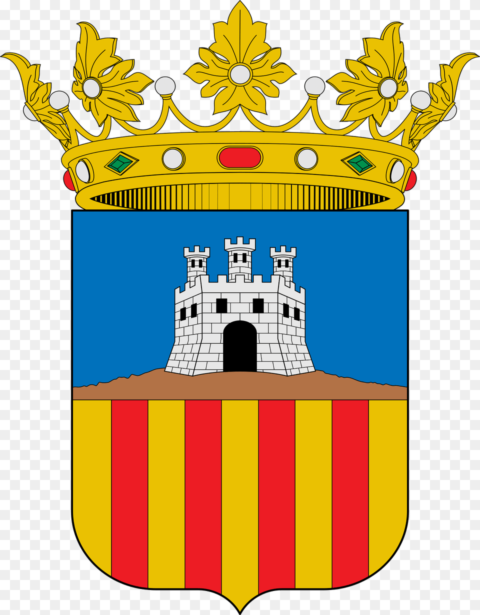 Escudo De La Provincia De Castelln Clipart, Emblem, Symbol Free Transparent Png