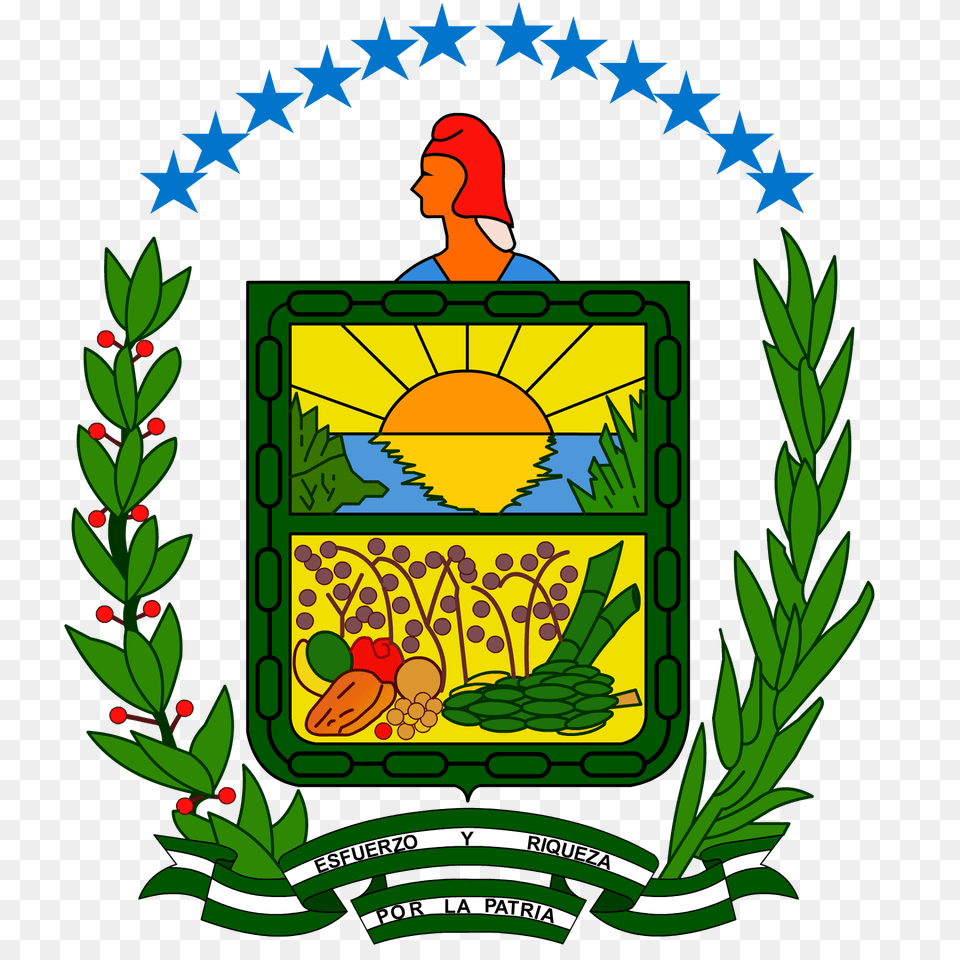 Escudo De La Provincia De Los Ros Clipart, Green, Vegetation, Plant, Art Free Transparent Png