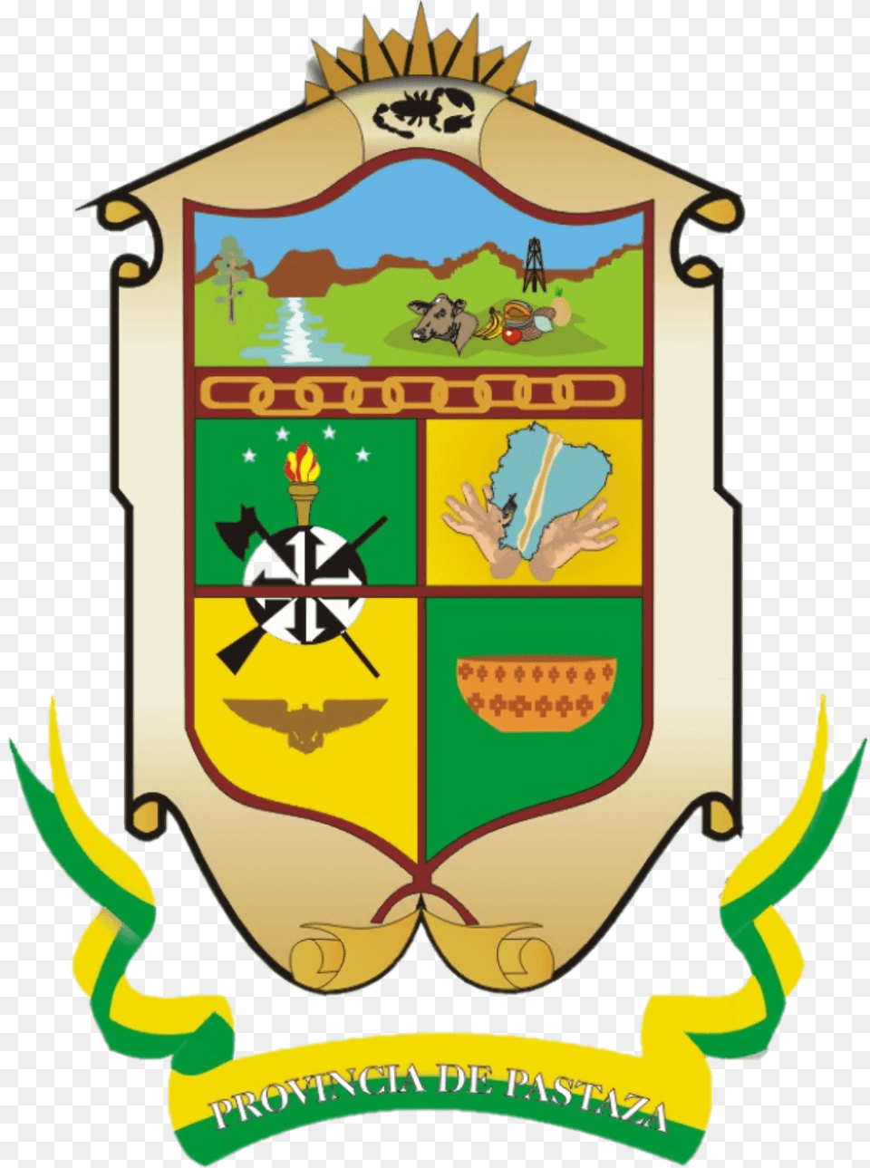 Escudo De La Provincia De Pastaza Clipart, Baby, Person, Armor, Shield Free Png