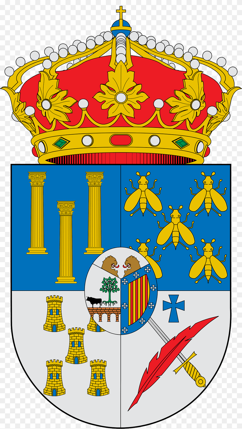 Escudo De La Provincia De Salamanca Clipart, Bulldozer, Machine Png