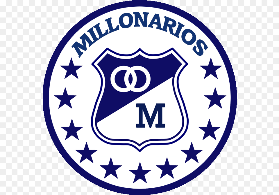 Escudo De Millonarios Ed, Logo, Symbol, Badge, Emblem Png Image