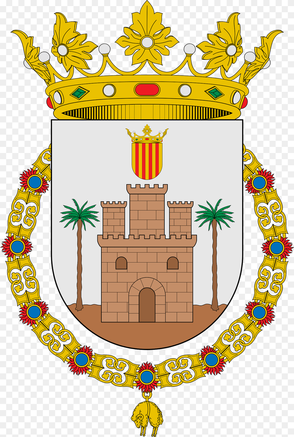 Escudo De Monforte Del Cid Clipart, Emblem, Symbol, Logo, Plant Free Transparent Png