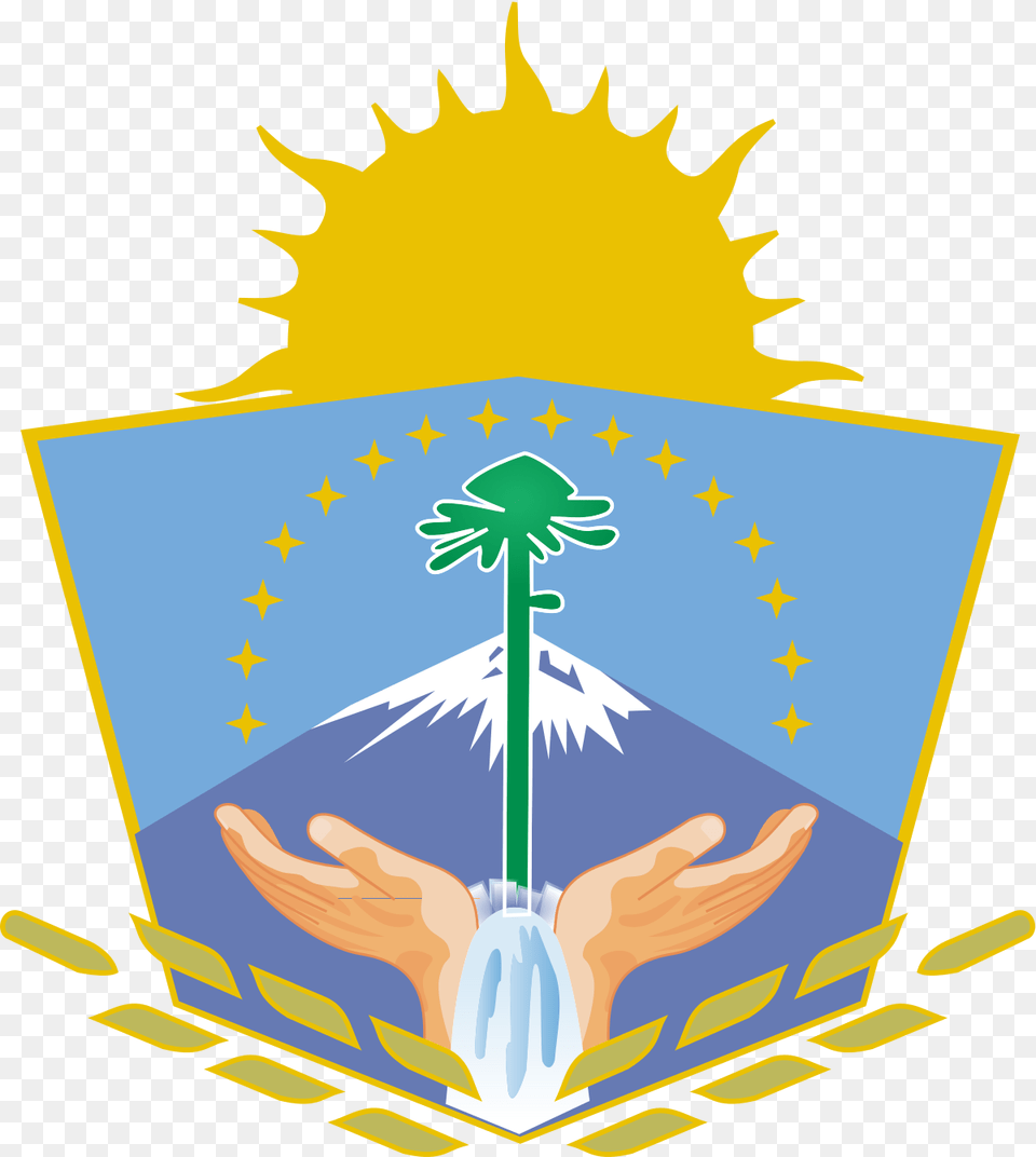 Escudo De Neuquen Para Colorear, Emblem, Person, Reading, Symbol Free Png